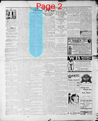 Page thumbnail for The Waxahachie Daily Light