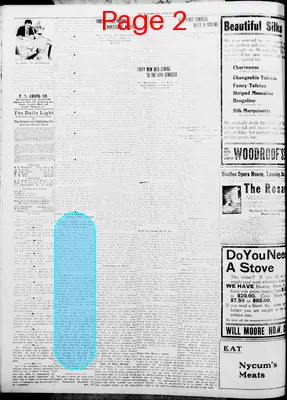 Page thumbnail for The Waxahachie Daily Light