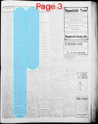 Page thumbnail for The Waxahachie Daily Light