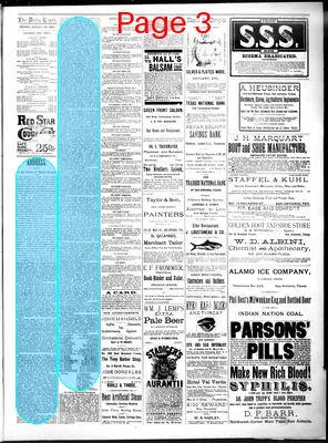 Page thumbnail for San Antonio Daily Light
