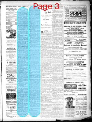 Page thumbnail for San Antonio Daily Light
