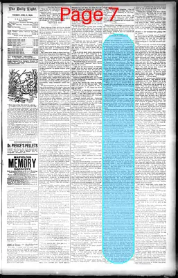 Page thumbnail for San Antonio Daily Light