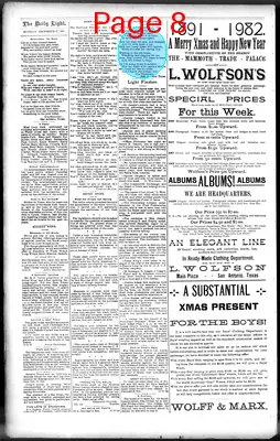 Page thumbnail for San Antonio Daily Light