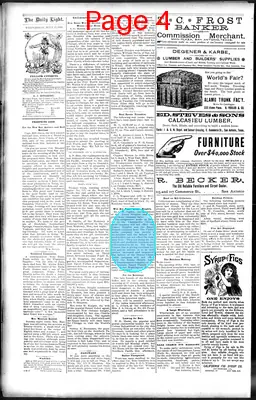 Page thumbnail for San Antonio Daily Light
