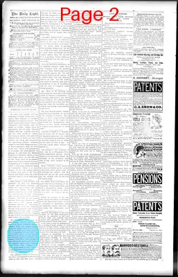 Page thumbnail for San Antonio Daily Light