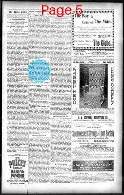Page thumbnail for San Antonio Daily Light