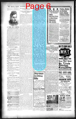 Page thumbnail for San Antonio Daily Light