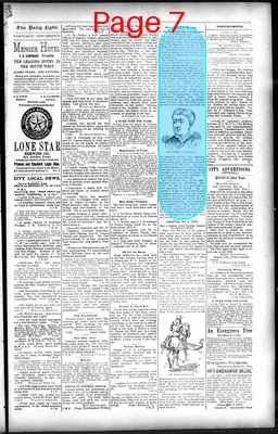 Page thumbnail for San Antonio Daily Light