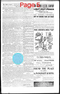 Page thumbnail for San Antonio Daily Light