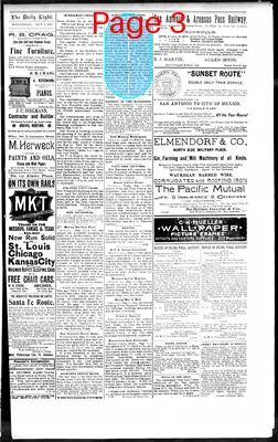 Page thumbnail for San Antonio Daily Light
