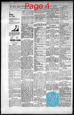 Page thumbnail for San Antonio Daily Light
