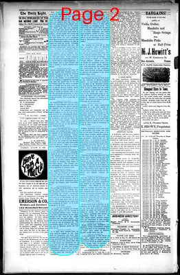 Page thumbnail for San Antonio Daily Light