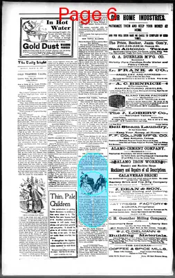 Page thumbnail for San Antonio Daily Light