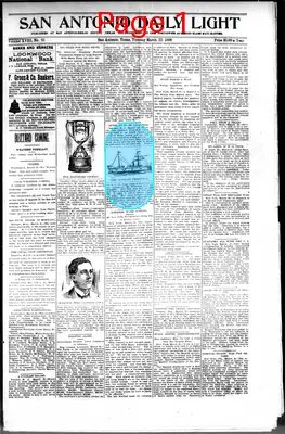 Page thumbnail for San Antonio Daily Light