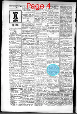Page thumbnail for San Antonio Daily Light