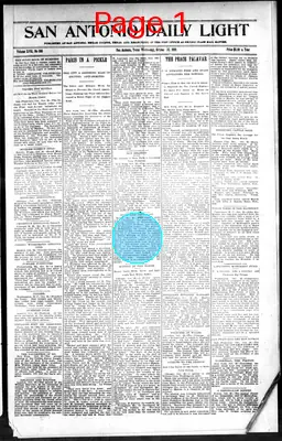 Page thumbnail for San Antonio Daily Light