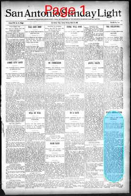 Page thumbnail for San Antonio Daily Light