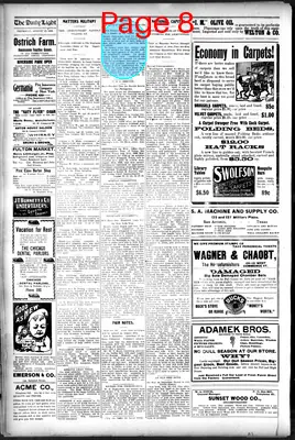 Page thumbnail for San Antonio Daily Light