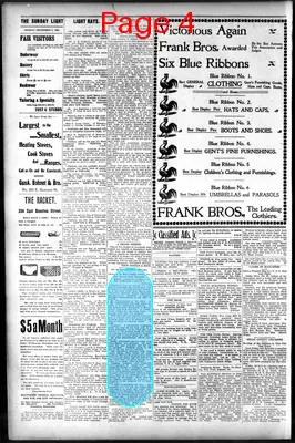 Page thumbnail for San Antonio Daily Light
