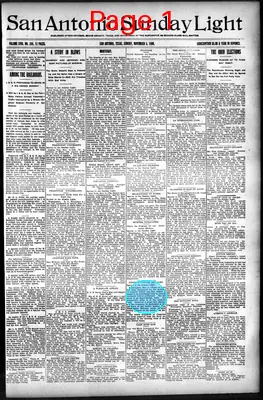Page thumbnail for San Antonio Daily Light