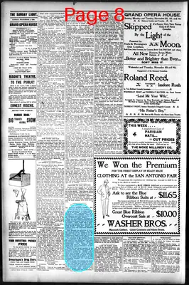 Page thumbnail for San Antonio Daily Light