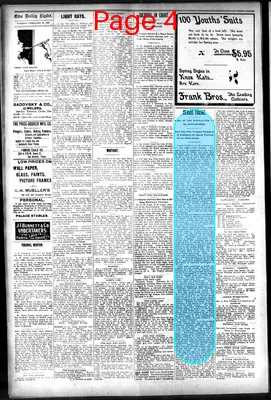 Page thumbnail for San Antonio Daily Light
