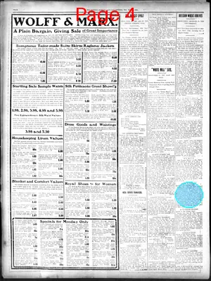 Page thumbnail for San Antonio Daily Light