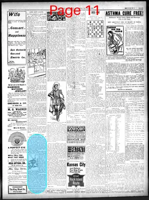 Page thumbnail for San Antonio Daily Light