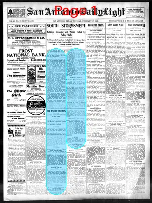 Page thumbnail for San Antonio Daily Light