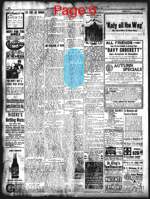 Page thumbnail for San Antonio Daily Light
