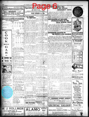 Page thumbnail for San Antonio Daily Light