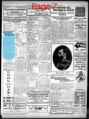 Page thumbnail for San Antonio Daily Light