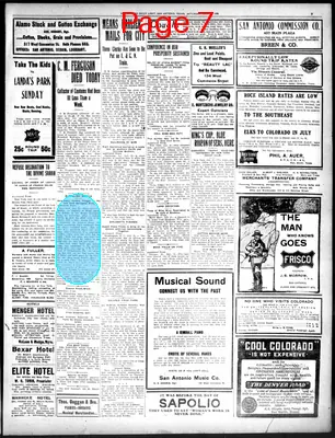 Page thumbnail for San Antonio Daily Light