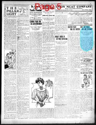 Page thumbnail for San Antonio Daily Light