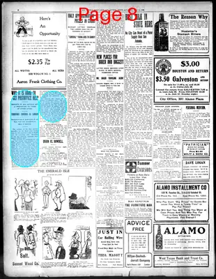 Page thumbnail for San Antonio Daily Light