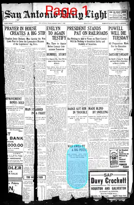 Page thumbnail for San Antonio Daily Light
