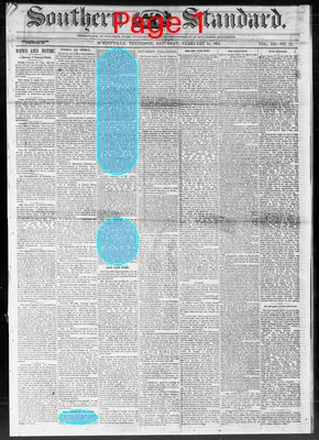 Page thumbnail for Southern Standard