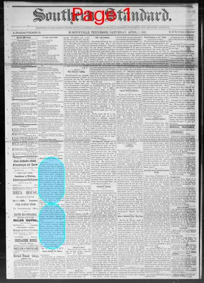 Page thumbnail for Southern Standard