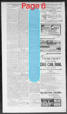 Page thumbnail for Southern Standard
