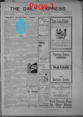 Page thumbnail for The Chickasha Daily Express