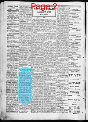 Page thumbnail for The Caldwell Tribune
