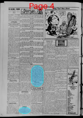 Page thumbnail for The Caldwell Tribune