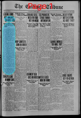 Page thumbnail for The Caldwell Tribune