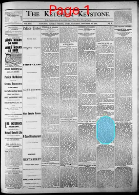 Page thumbnail for The Ketchum Keystone