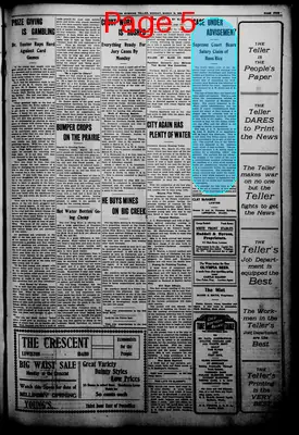 Page thumbnail for Lewiston Evening Teller