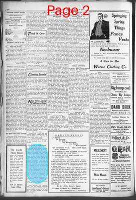 Page thumbnail for Lewiston Evening Teller