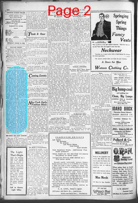 Page thumbnail for Lewiston Evening Teller