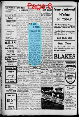 Page thumbnail for Lewiston Evening Teller
