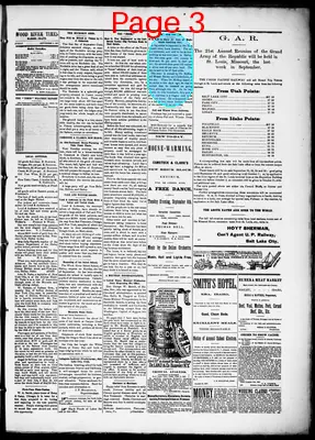 Page thumbnail for Wood River Times