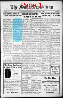 Page thumbnail for The Idaho Republican